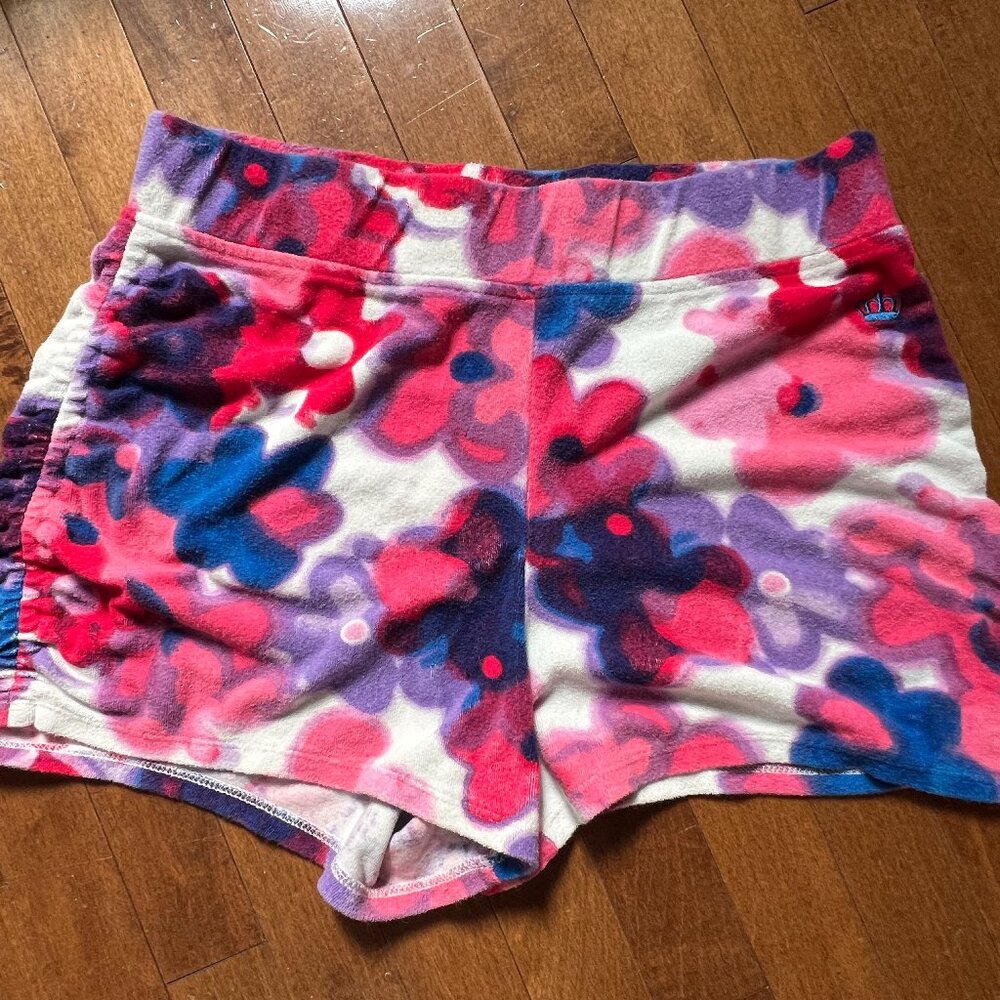 Juicy Couture Floral Terry Shorts